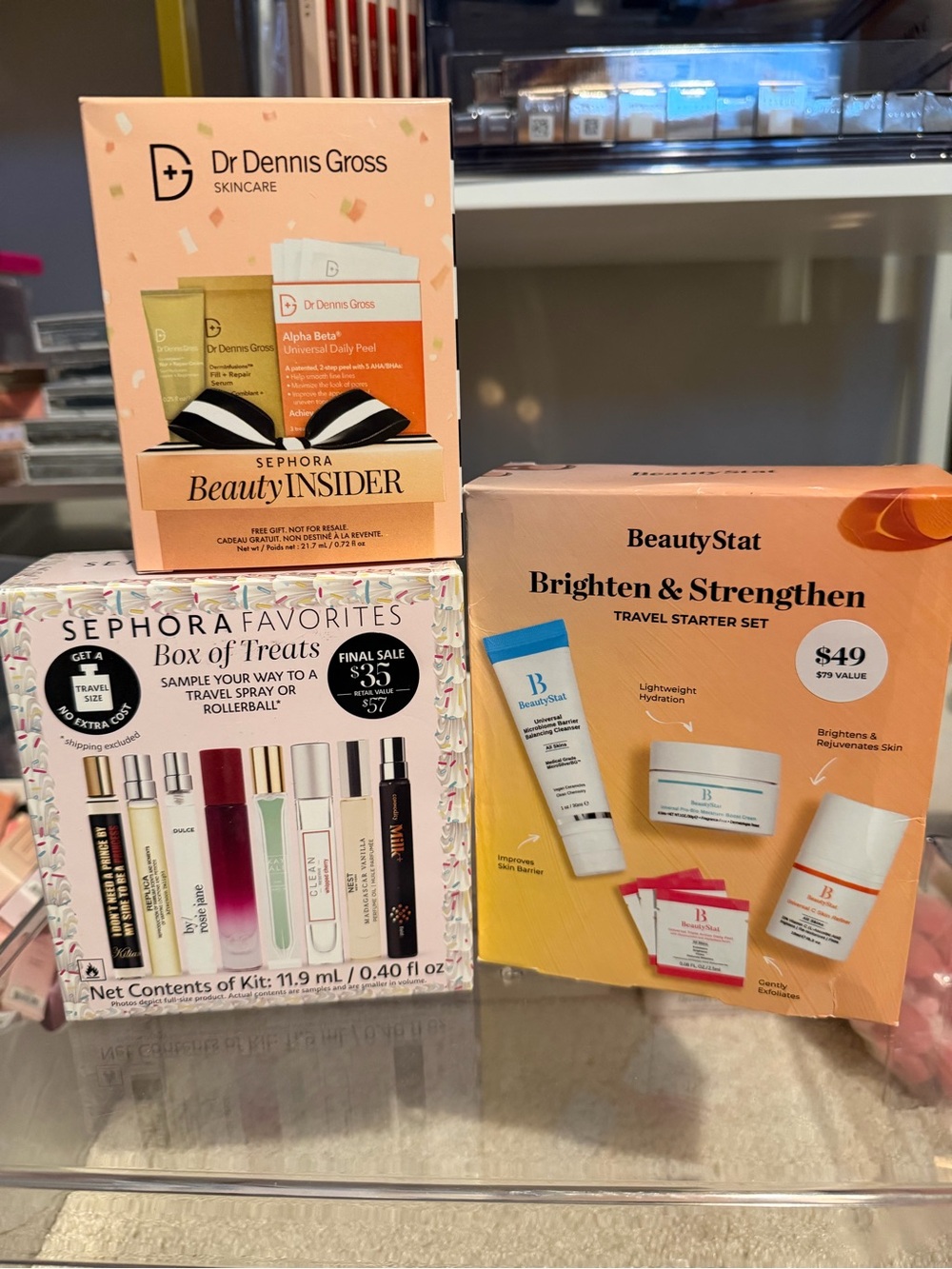 SEPHORA Sets Beauty Insider 3 box set NEW